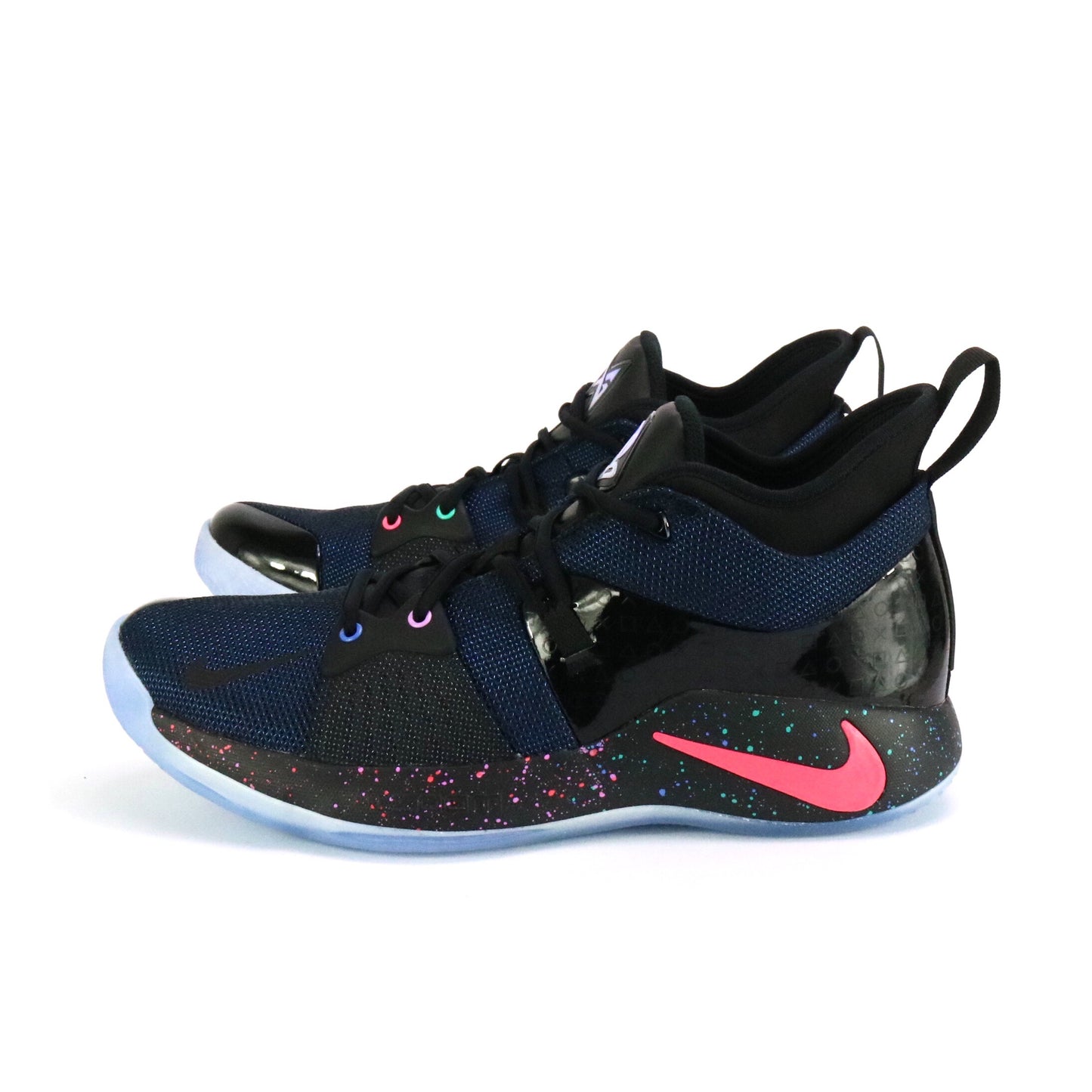 Nike Paul George 2 Playstation Black Racer Blue