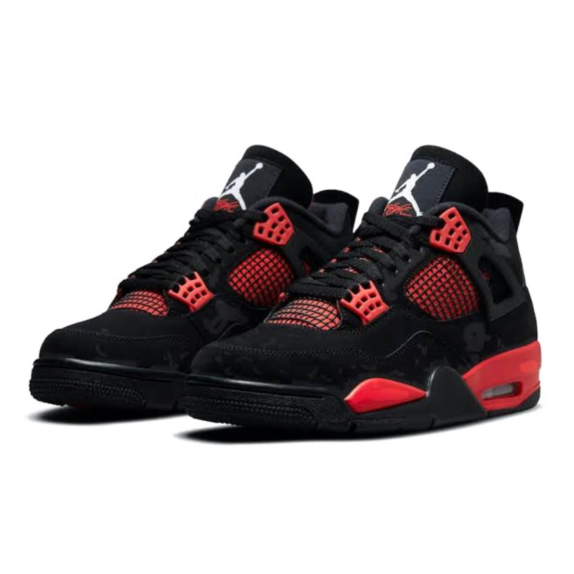 Air Jordan 4 Retro Red Thunder Black Multi Multi