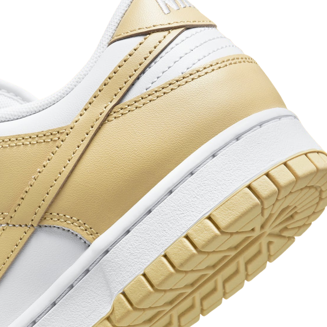 Nike Dunk Low White Team Gold Wolf Grey