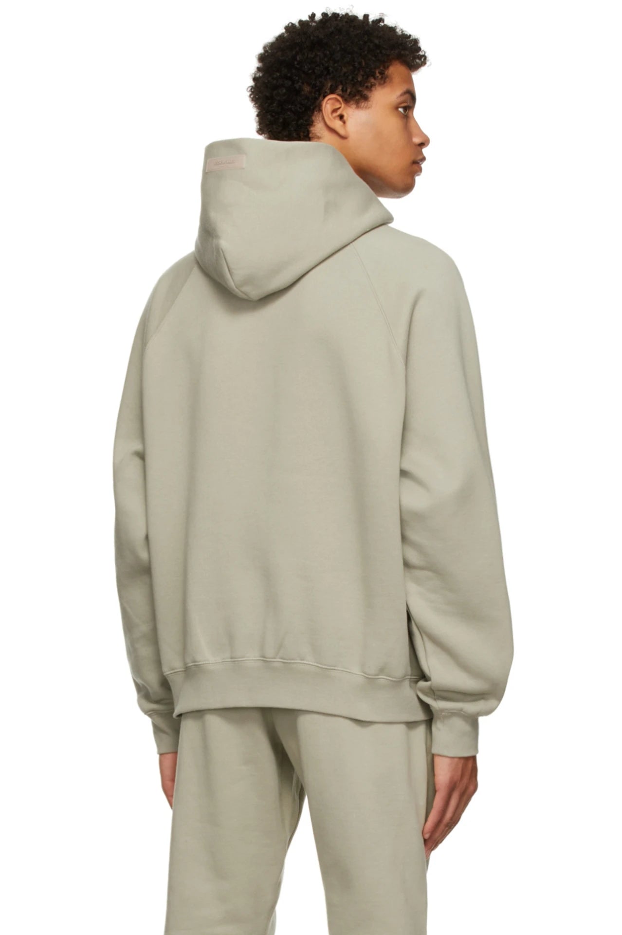 Fear Of God Essentials Graphic Pullover Hoodie Seafoam SS22