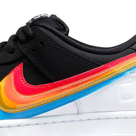 Nike SB Dunk Low Pro Polaroid Black Multi University Red