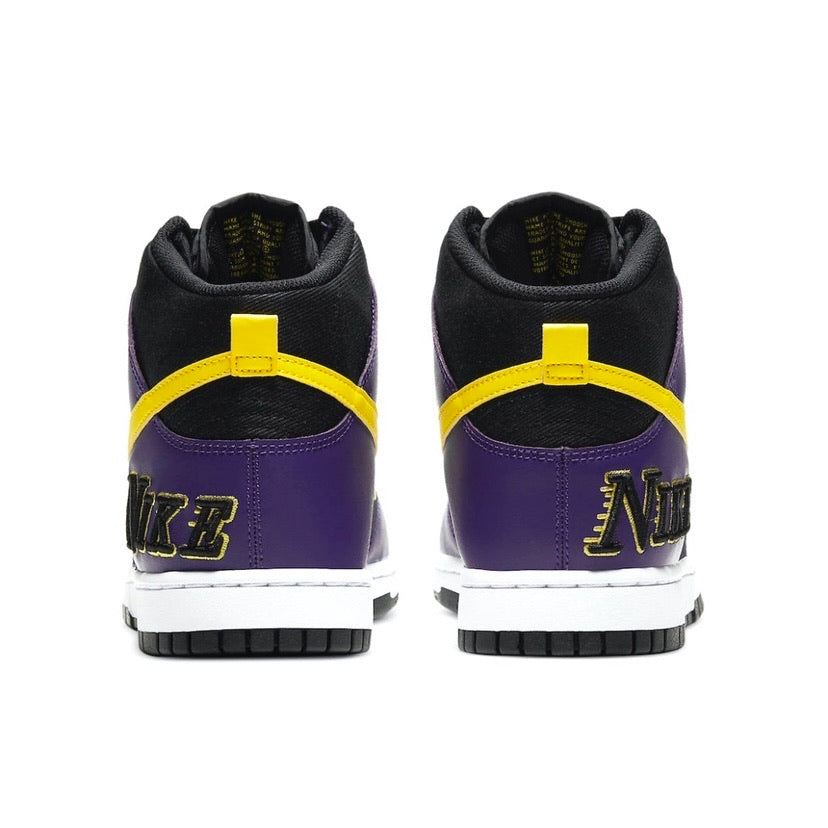 Dunk High Lakers Embroidery Lakers