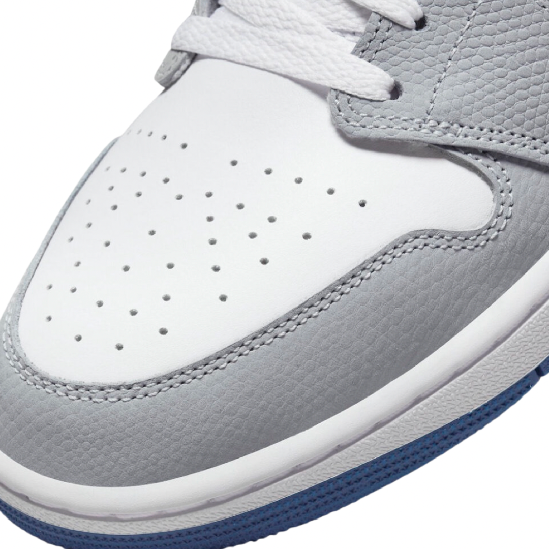 Air Jordan 1 Low Dark Marina Blue Black White