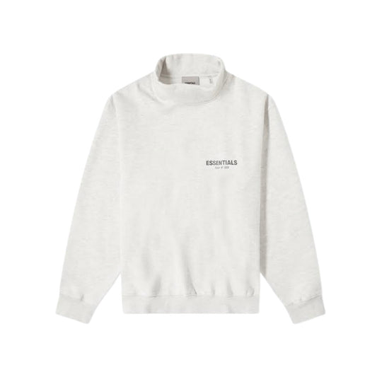 Fear of God Essentials Mock Neck Sweater Oatmeal