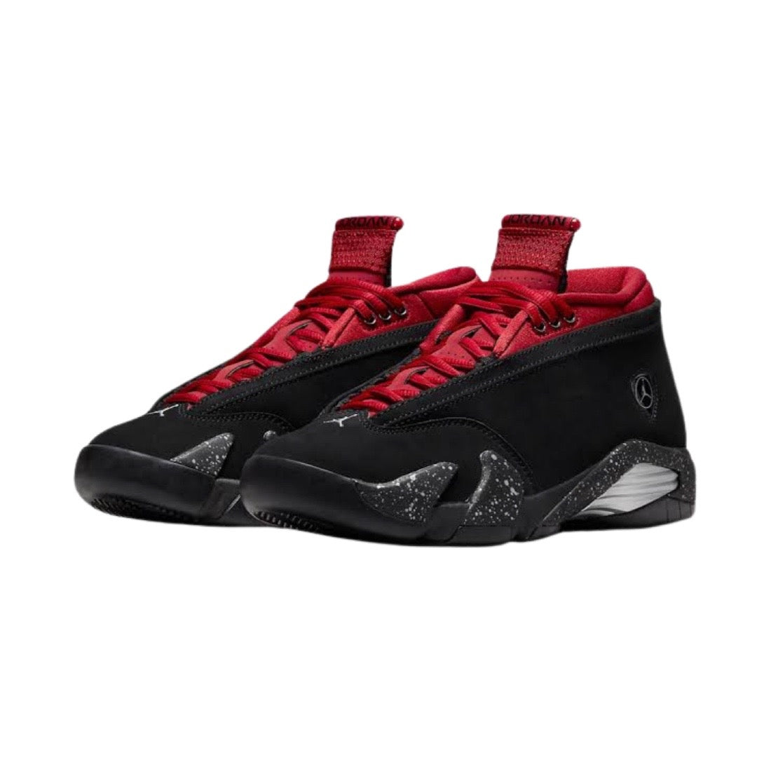 Women's Air Jordan 14 Retro Red Lipstick Black Red