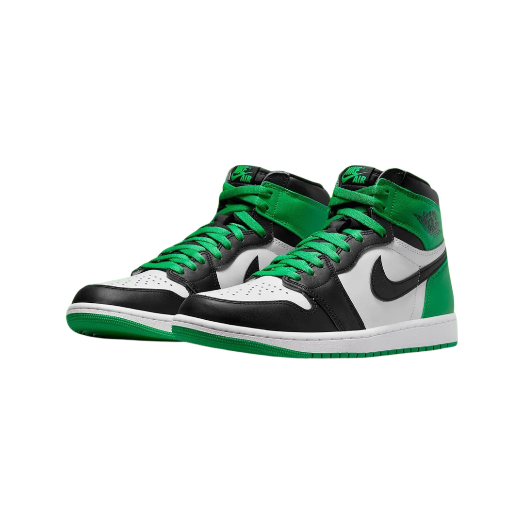 Jordan 1 Retro High OG Black Lucky Green White