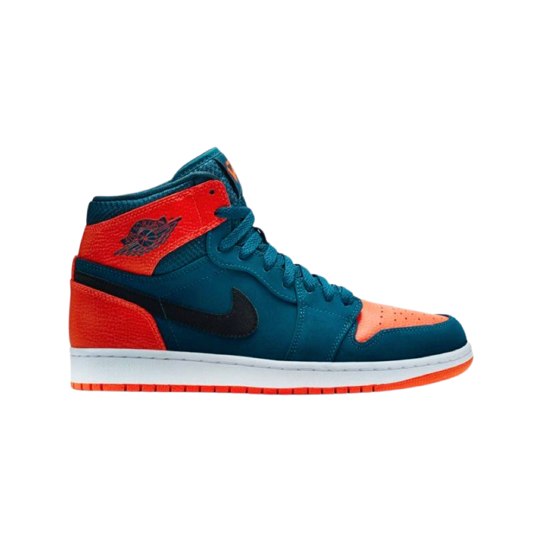 Air Jordan 1 Retro High Russell Westbrook PE Dark Teal Black Infrared 23 White 332550-312