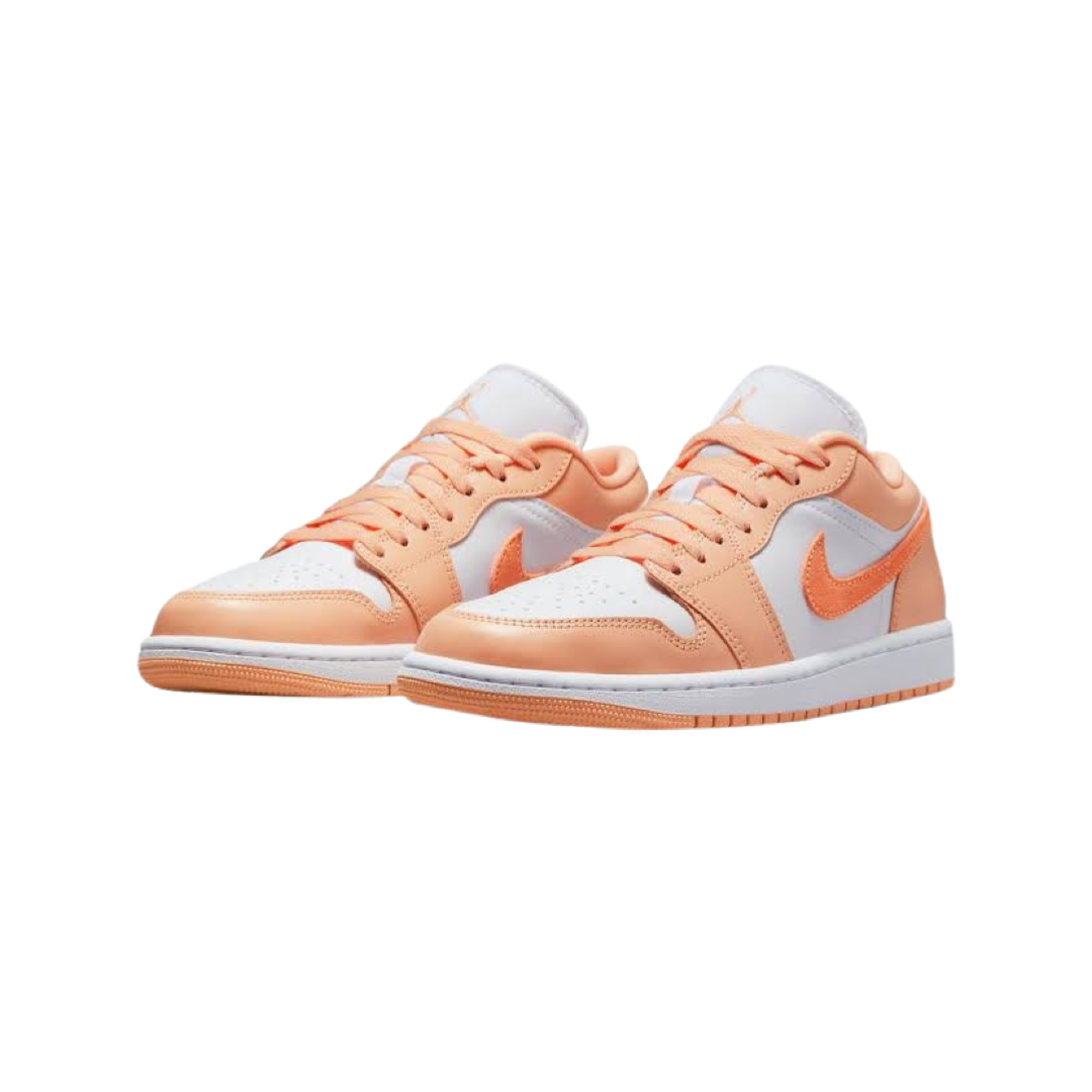 Women's Air Jordan 1 Low Sunset Haze White Bright Citrus