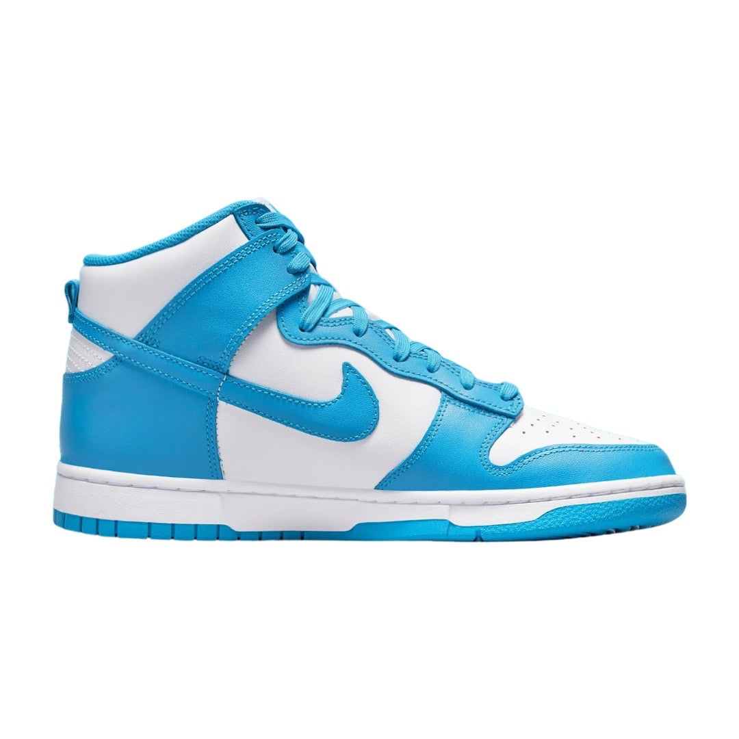 Nike Dunk Hi Retro Laser Blue White