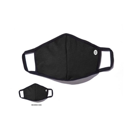 Stance Face Mask Solid Black Black