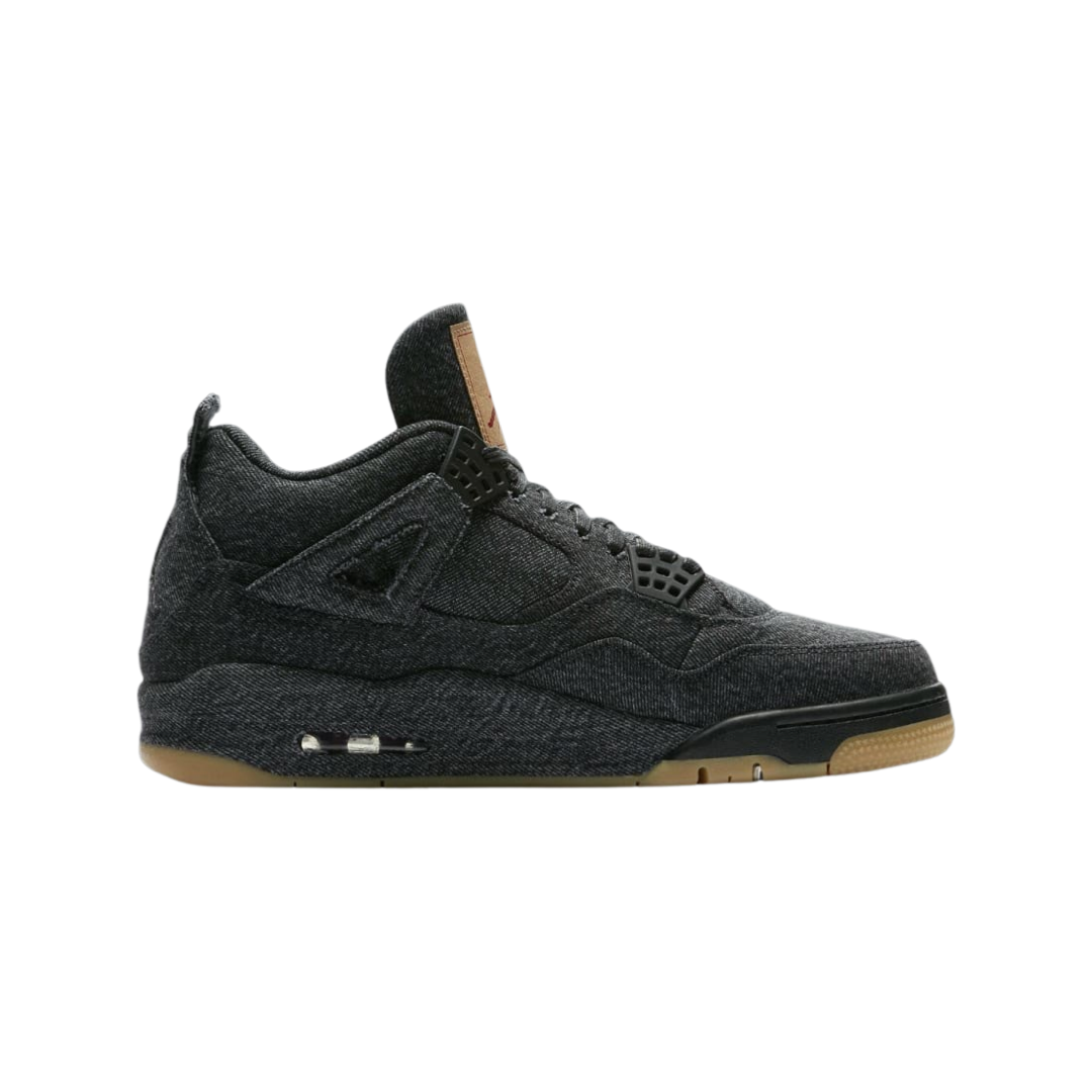 Air Jordan 4 Retro Levis Black Denim (Blank Tag)