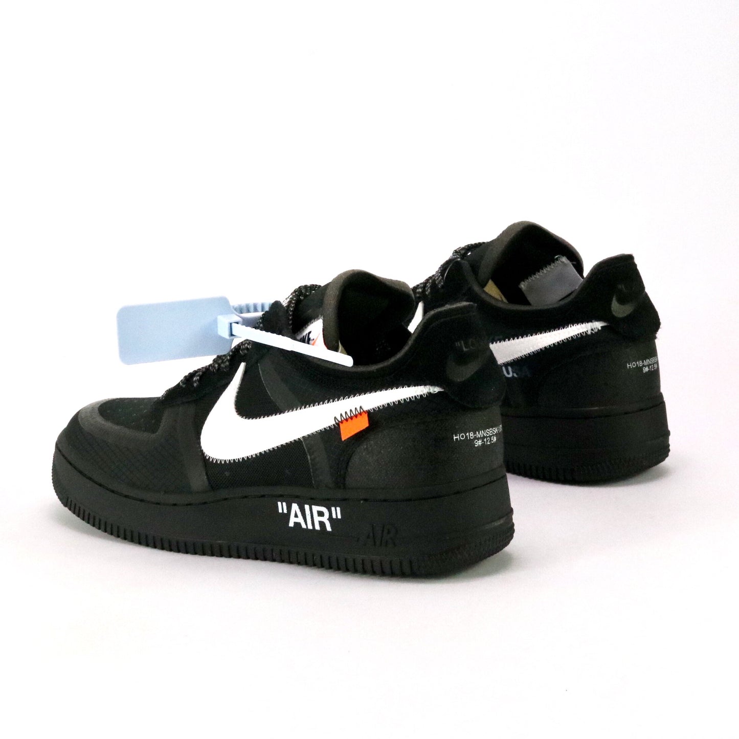 OFF-WHITE x Nike The Ten: Air Force 1 Low Black White Cone Black