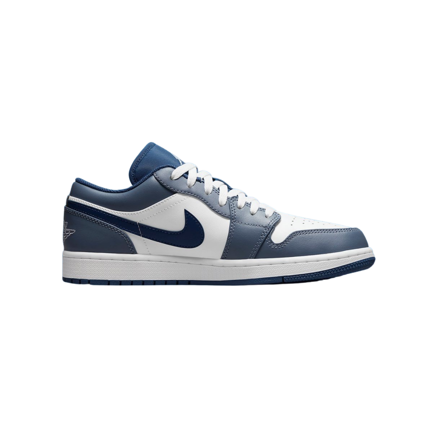 Air Jordan 1 Low GS Slate Blue Navy White