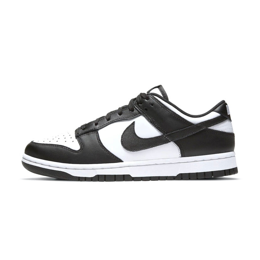 Women's Dunk Low White Black White Panda