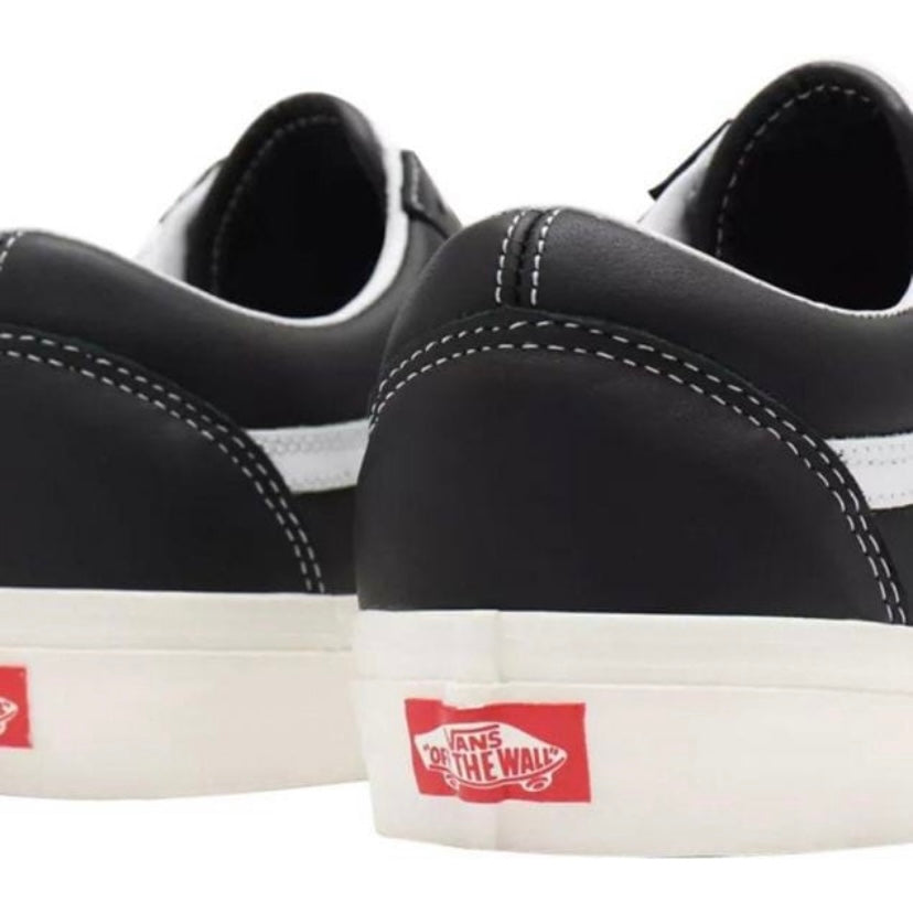 Vans Old Skool 36 Deluxe Anaheim Factory Leather Black White