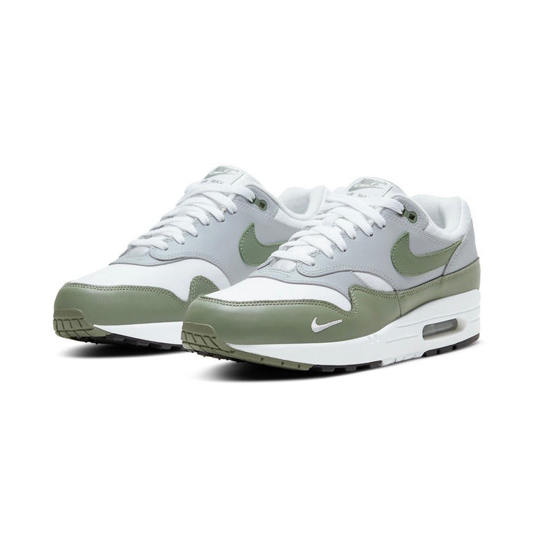 Air Max 1 Premium White Spiral Sage Wolf Grey