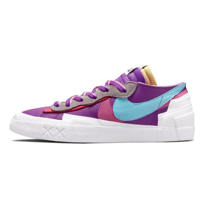 KAWS x Nike x Sacai Blazer Low Purple Dusk Lagoon Pulse White