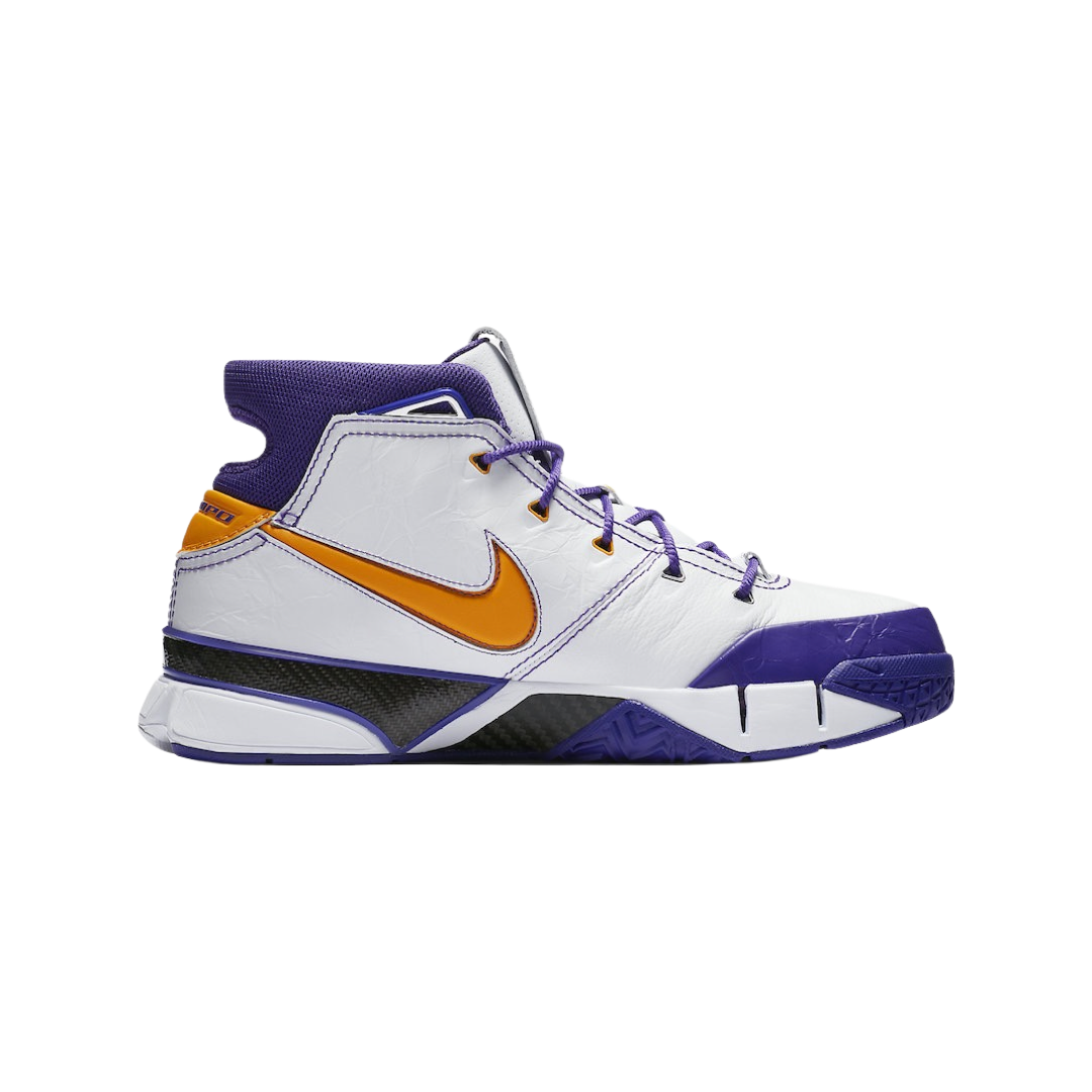 Nike Kobe 1 Protro Close Out White Del Sol Varsity Purple