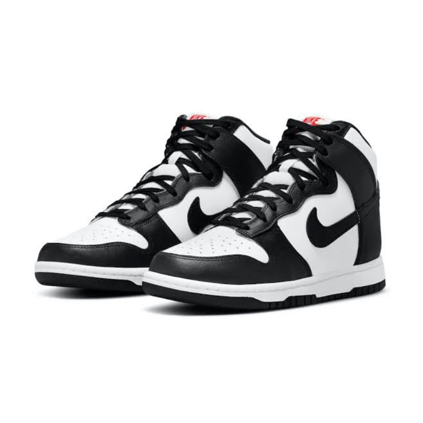 Women's Dunk High Panda 2021 White Black University Red