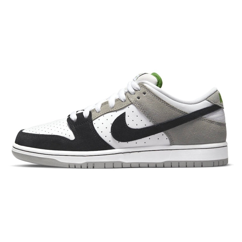 Nike SB Dunk Low Pro Chlorophyll GREY/WHITE-CHLOROPHYLL-BLACKc