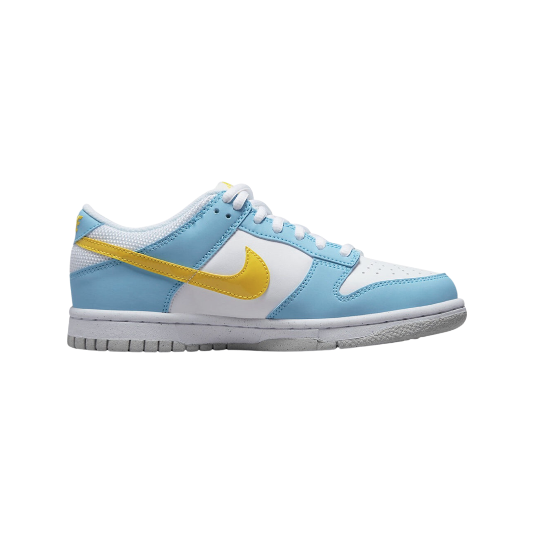 Nike Dunk Low GS Homer Simpsons 2022 White Blue Yellow