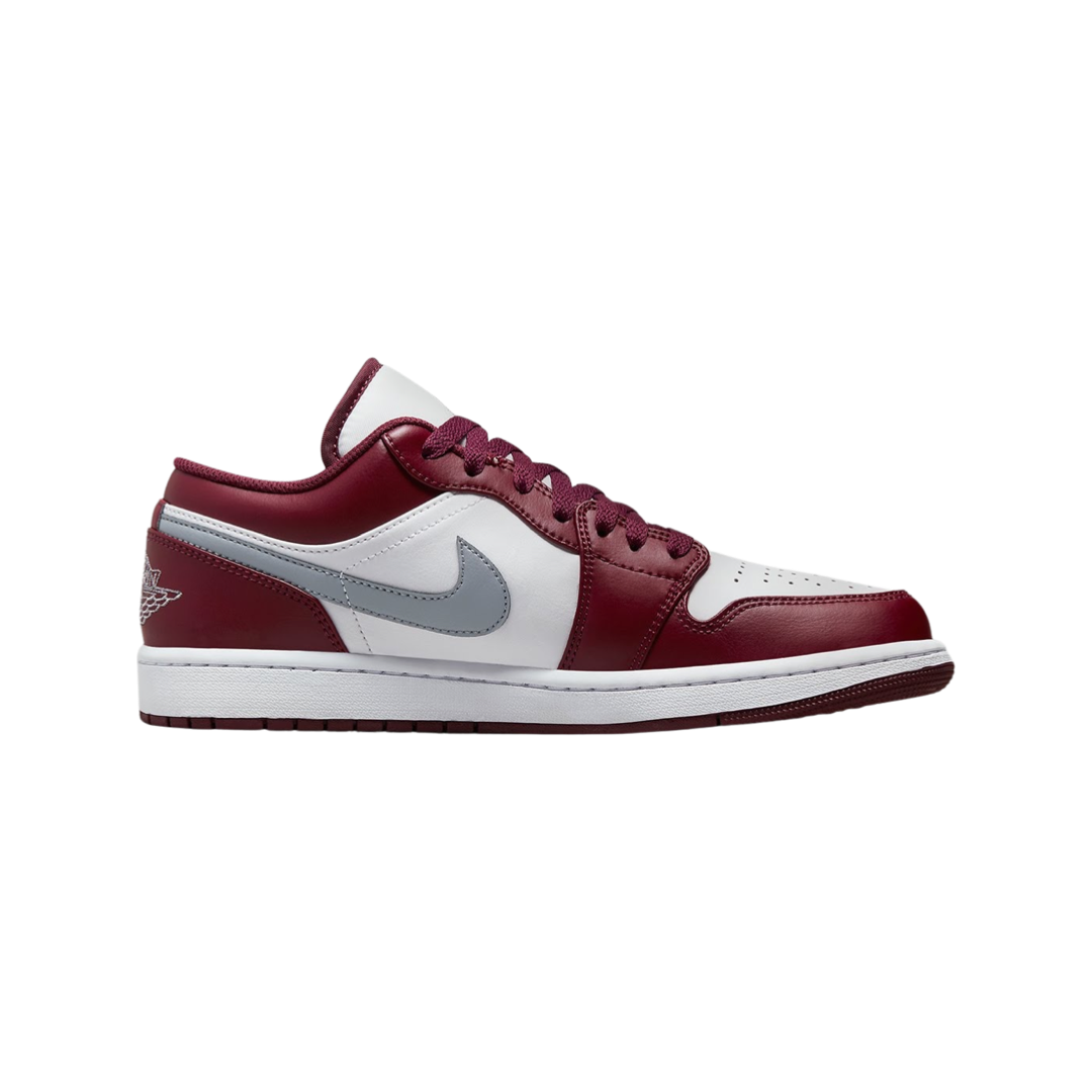 Air Jordan 1 Low Bordeaux Cherrywood White