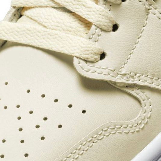 Women's Air Jordan 1 Low Coconut Milk White Black