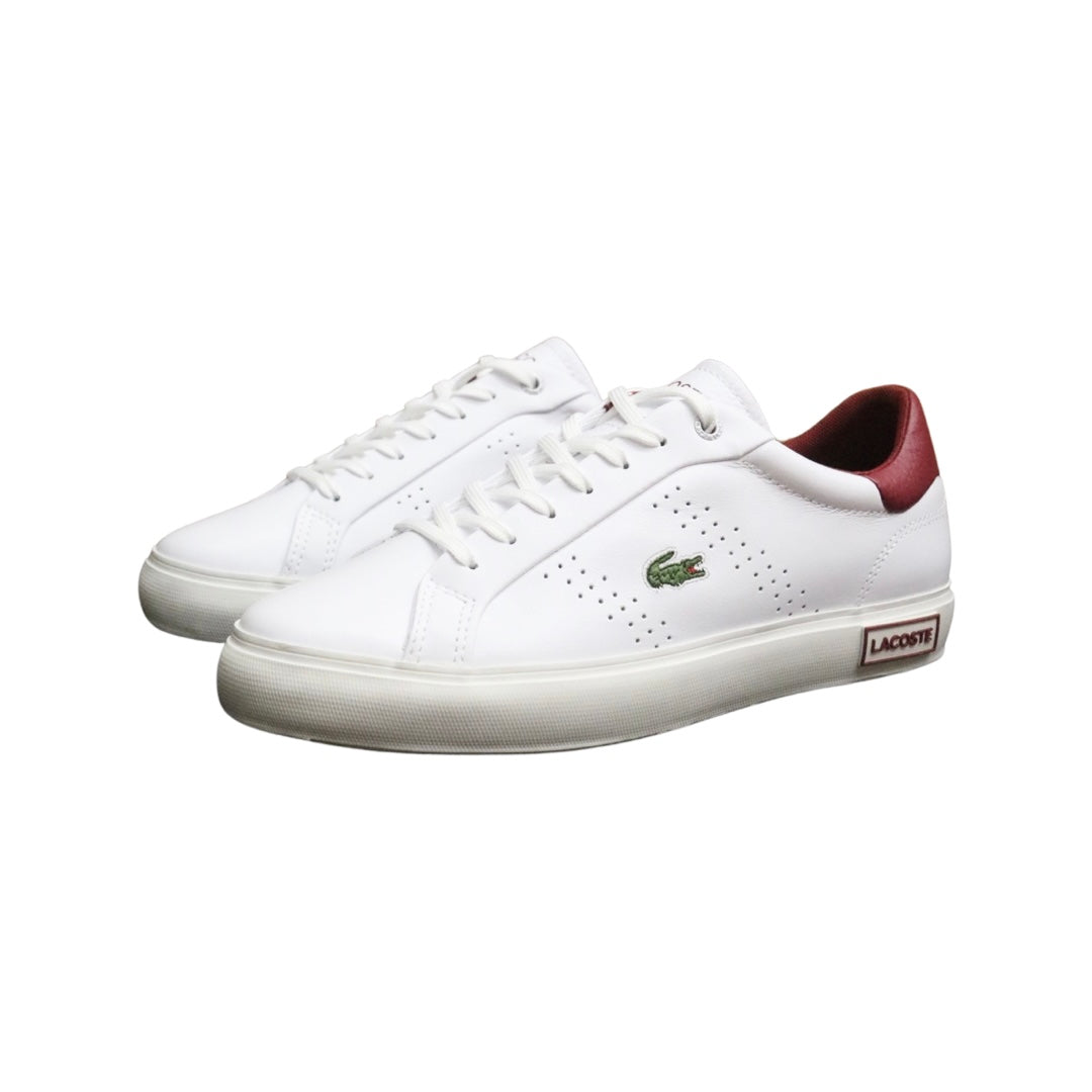 Women's Lacoste Powercourt 2.0 123 White Red