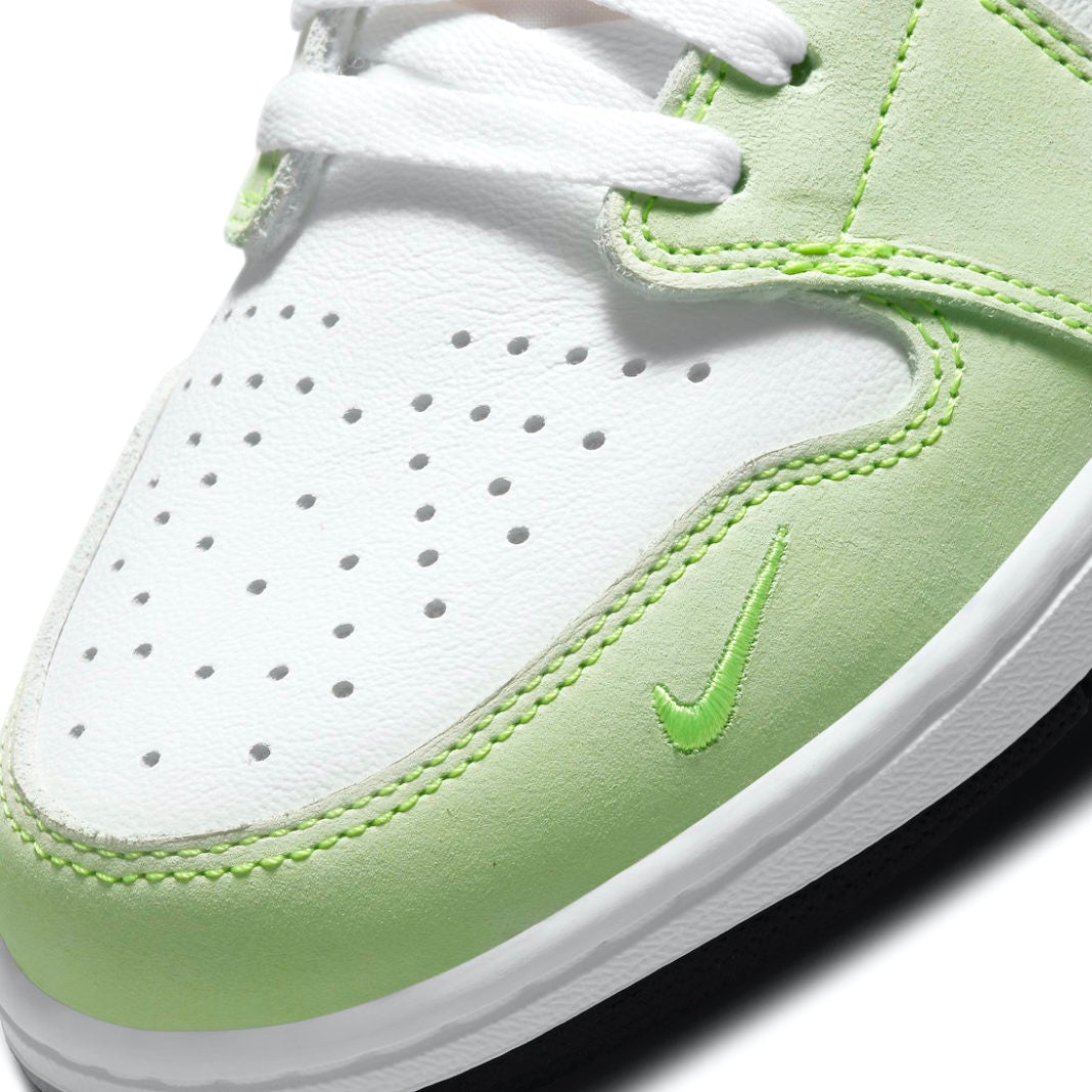 Air Jordan 1 Low OG White Ghost Green Black