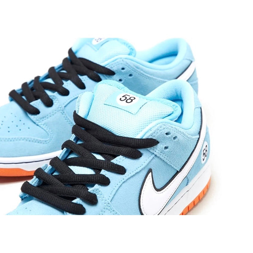 Nike SB Dunk Low Pro Club 58 Gulf Blue Chill White Safety Orange