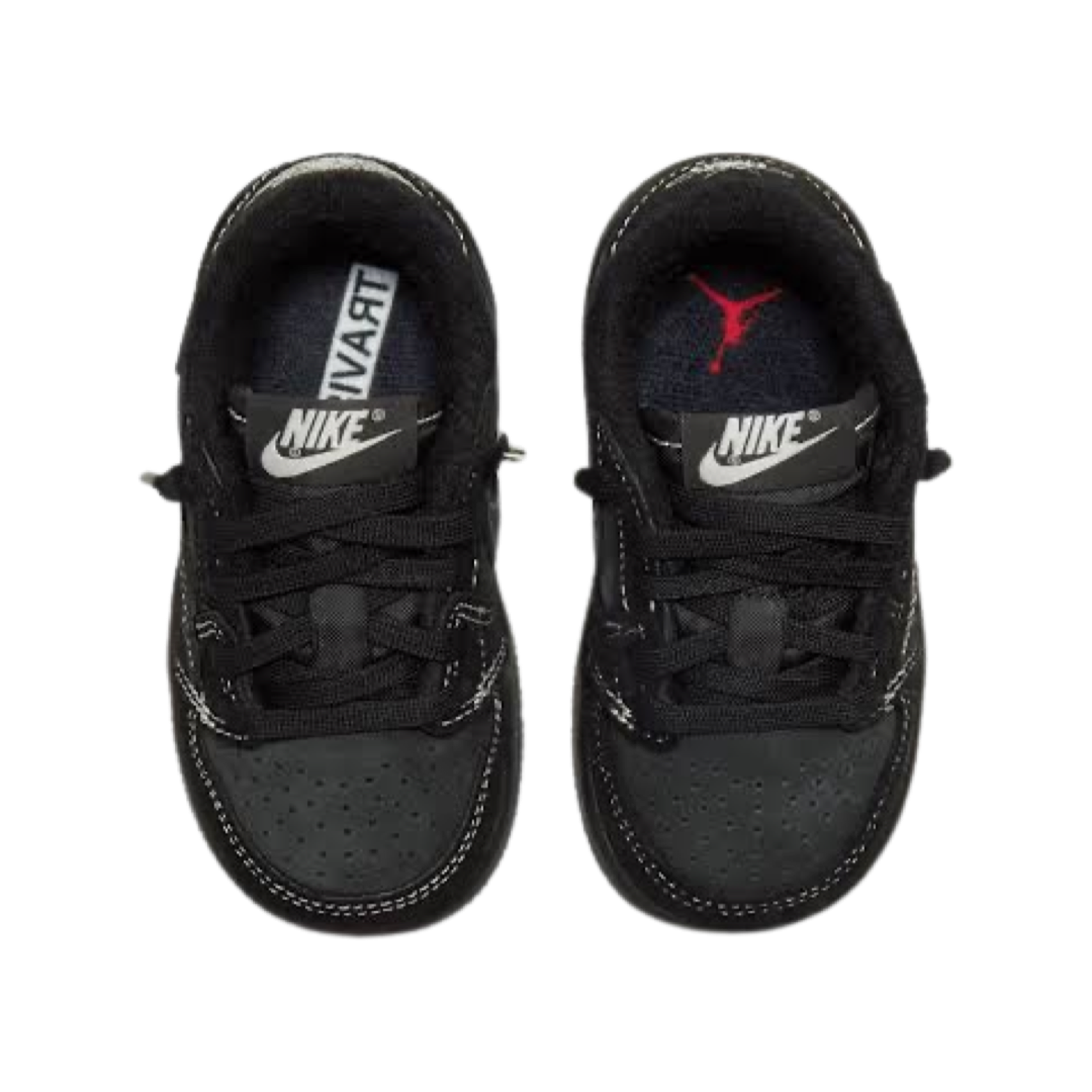 Toddler Air Jordan 1 Retro Low OG SP Travis Scott Black Phantom TD