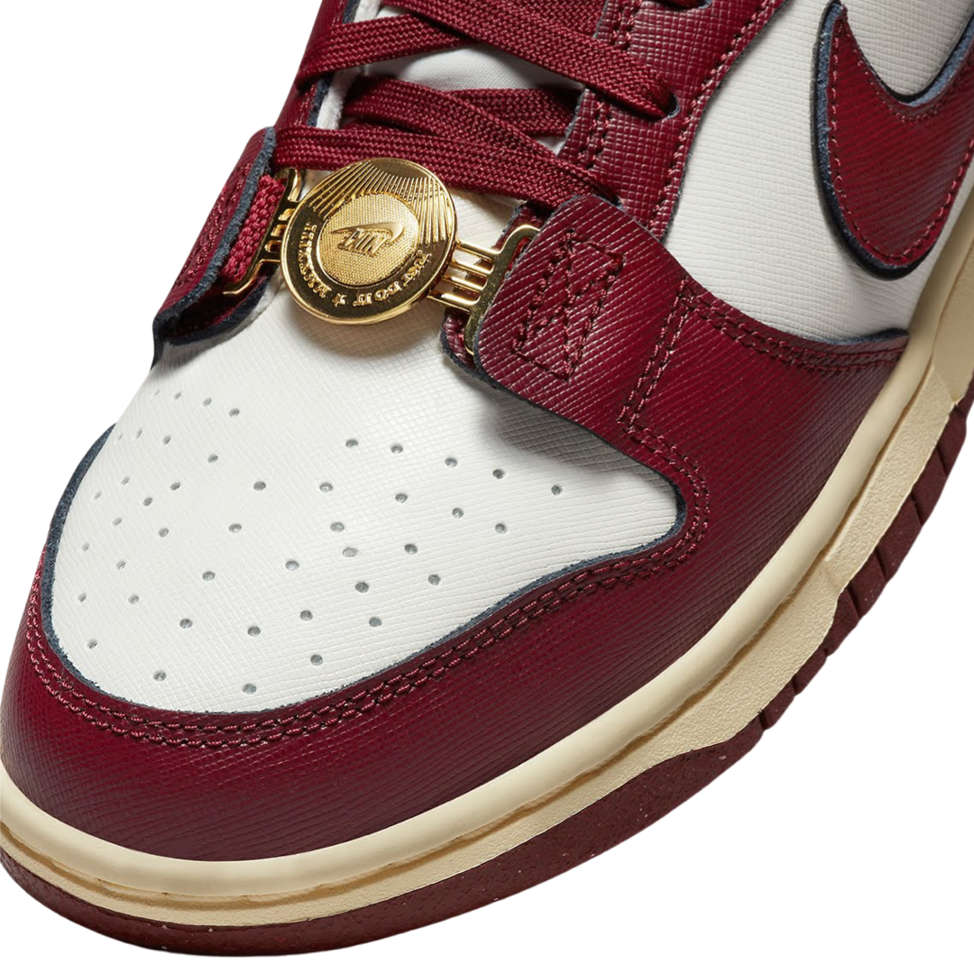 Nike Women's Dunk Low Team Red Sail White