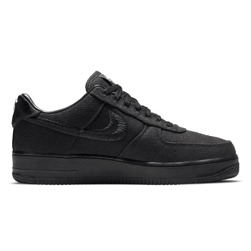 Air Force 1 Low x Stussy Black Black