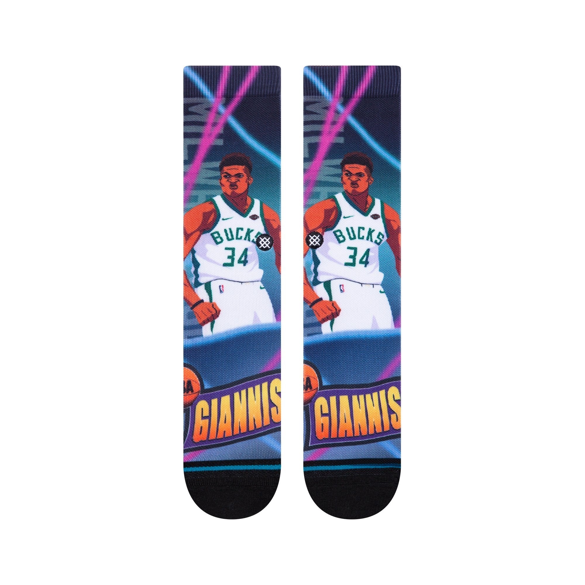 Stance x NBA Giannis Antetokounmpo Fast Break Series Graphic Socks