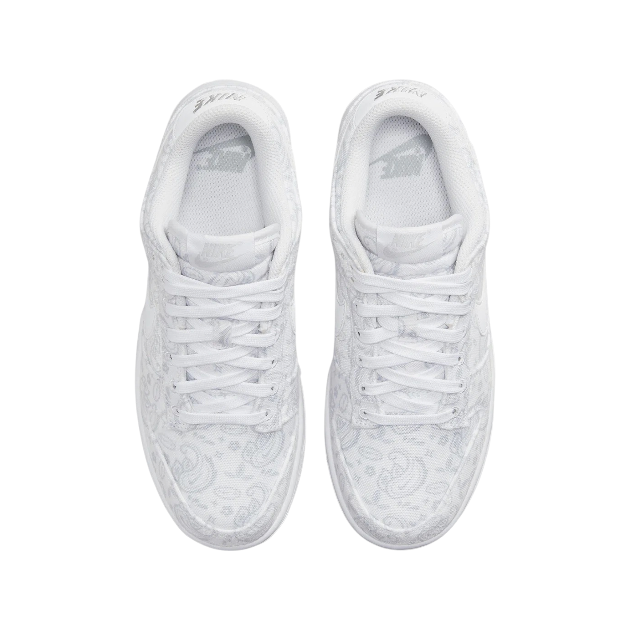 Women's Dunk Low Paisley White White