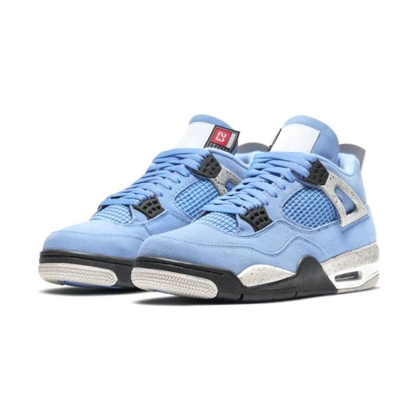 Air Jordan 4 Retro UNC University Blue Black White