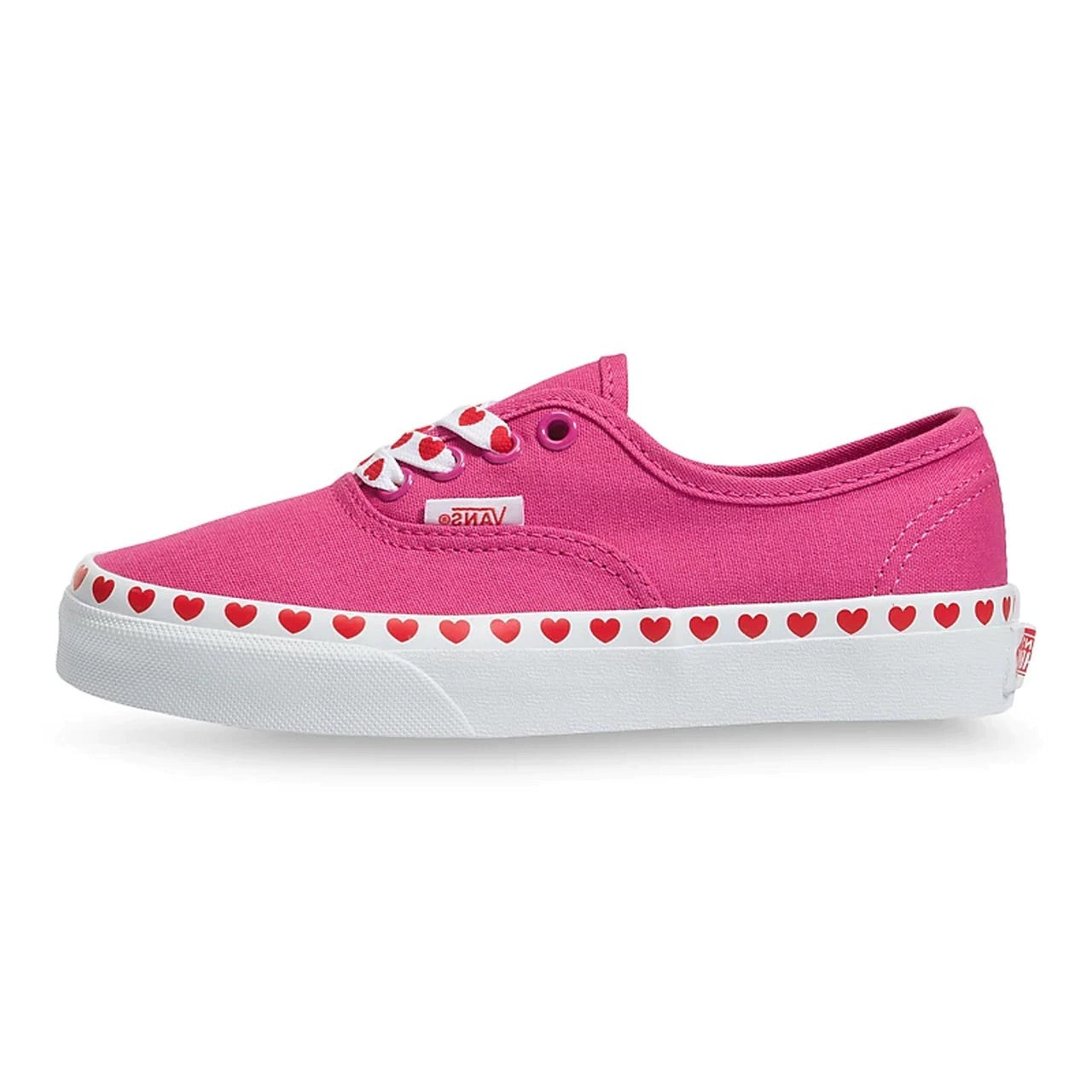 Authentic Fuschia Purple Heart Foxing by Vans