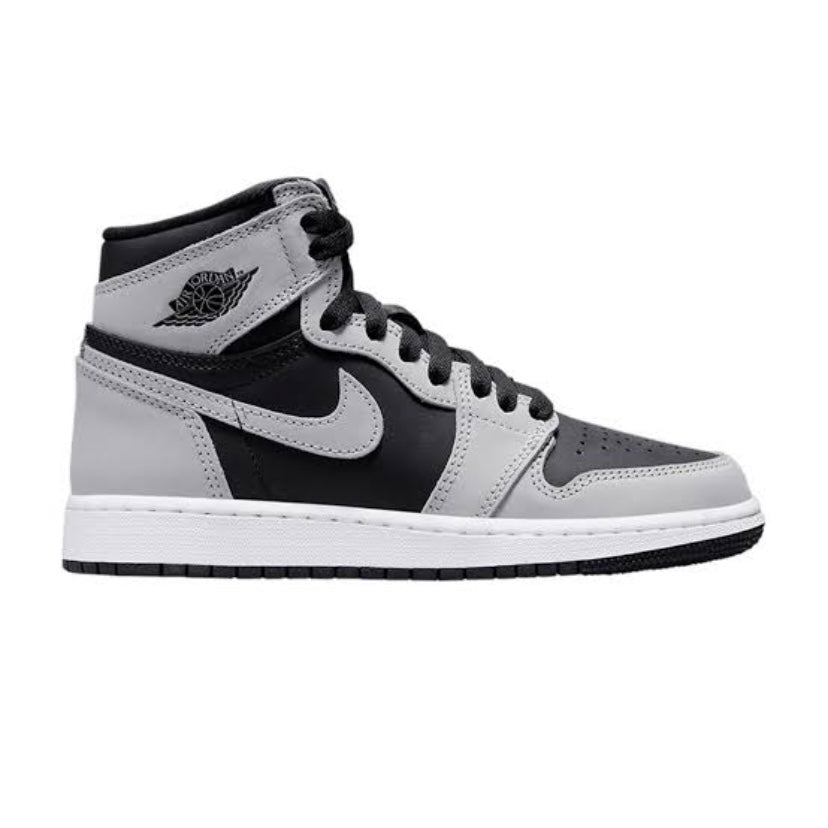 Air Jordan 1 High Retro Shadow 2.0 Black Light Smoke Grey White