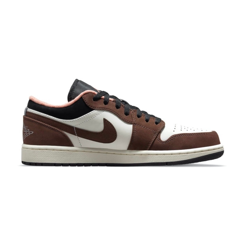 Air Jordan 1 Low Mocha Light Chocolate Crimson Bliss