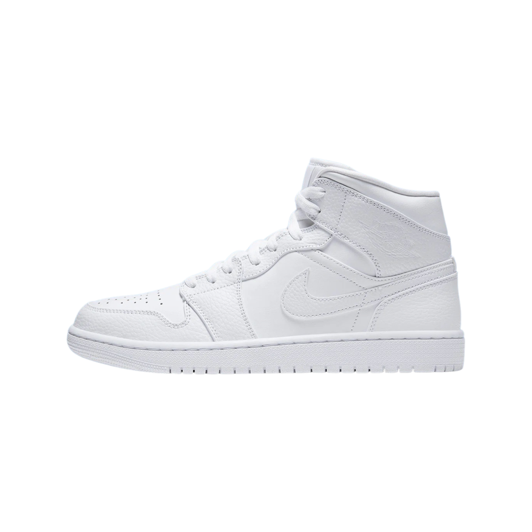 Air Jordan 1 Mid Triple White