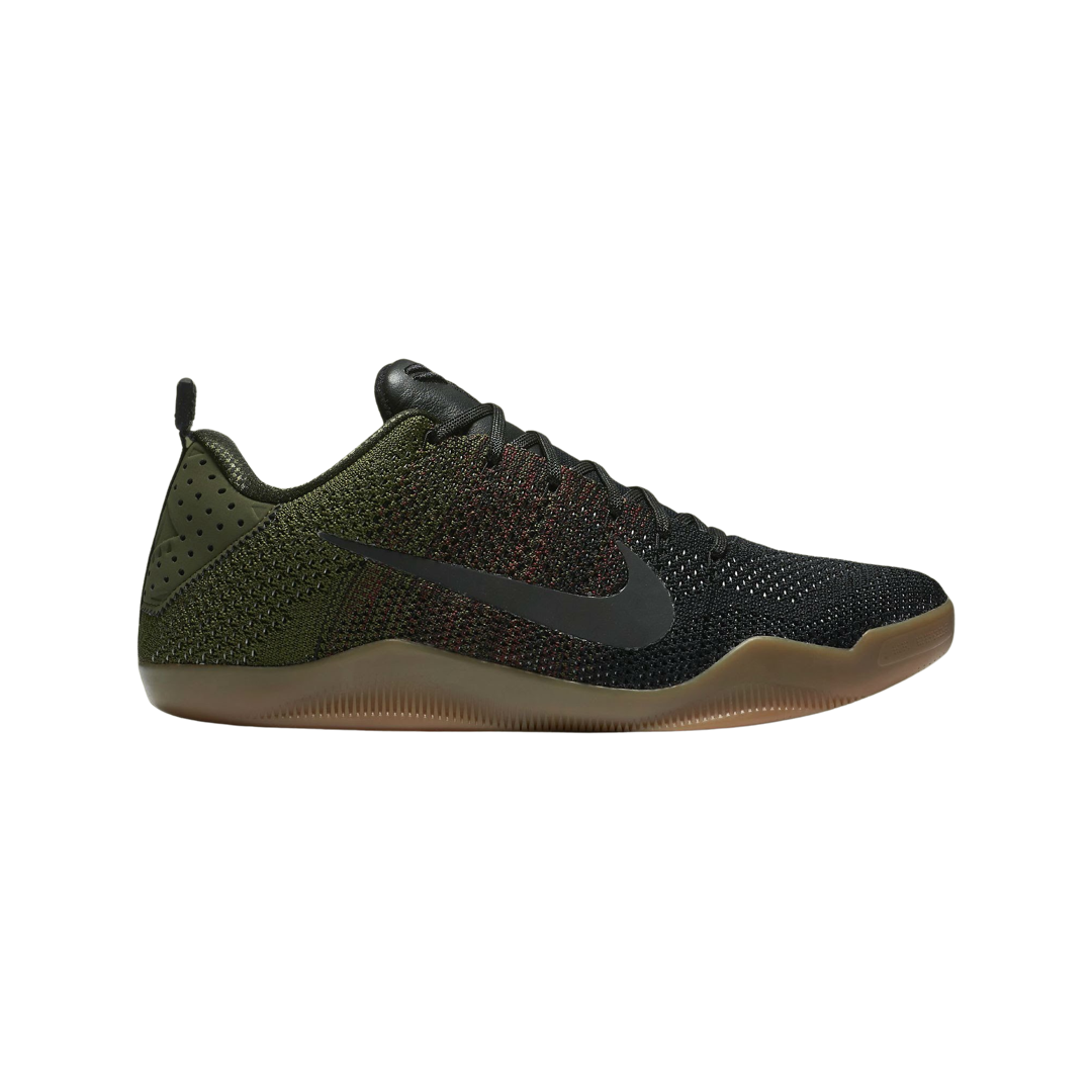 Nike Kobe XI Elite Low 4KB Black Horse Black Team Red Rough Green