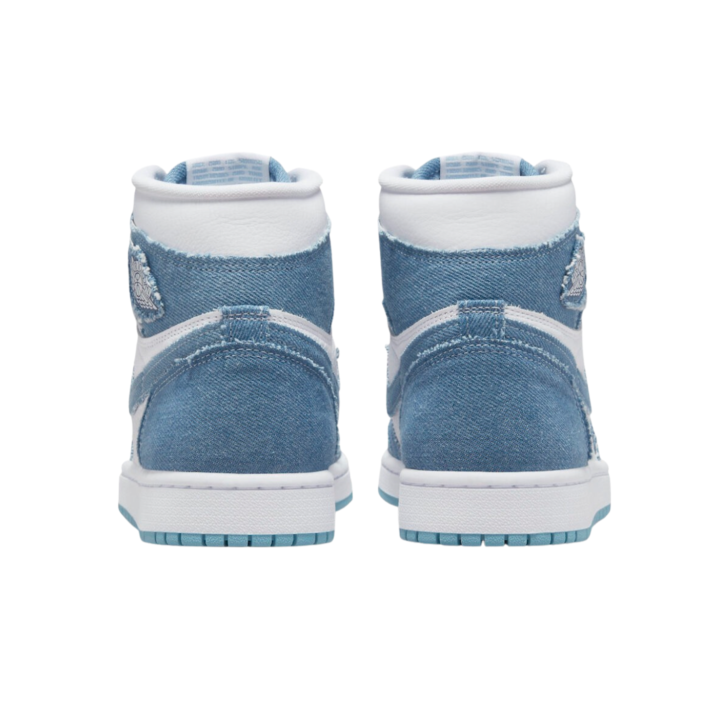 Women's Air Jordan 1 High OG Denim White Boarder Blue