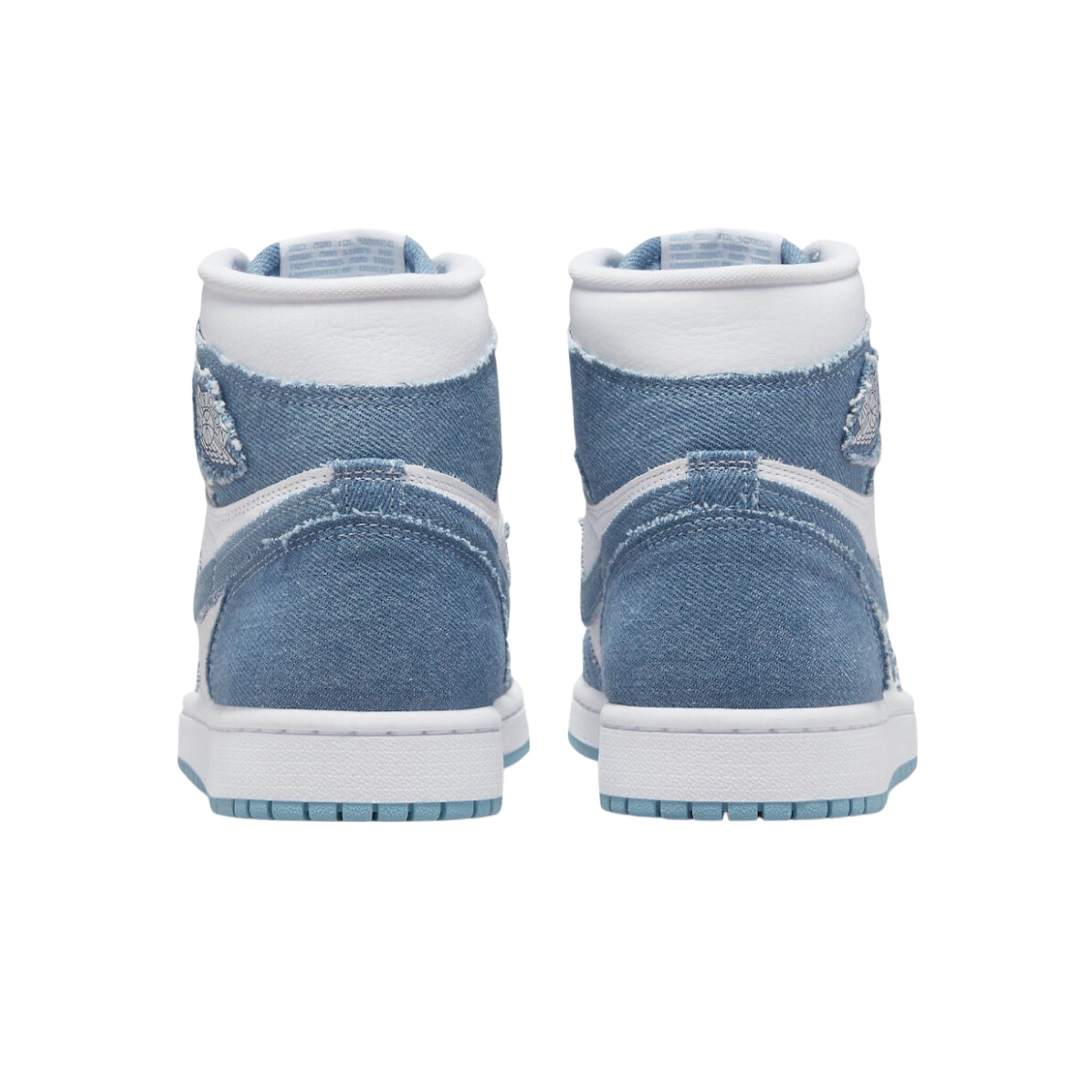 Women's Air Jordan 1 High OG Denim White Boarder Blue