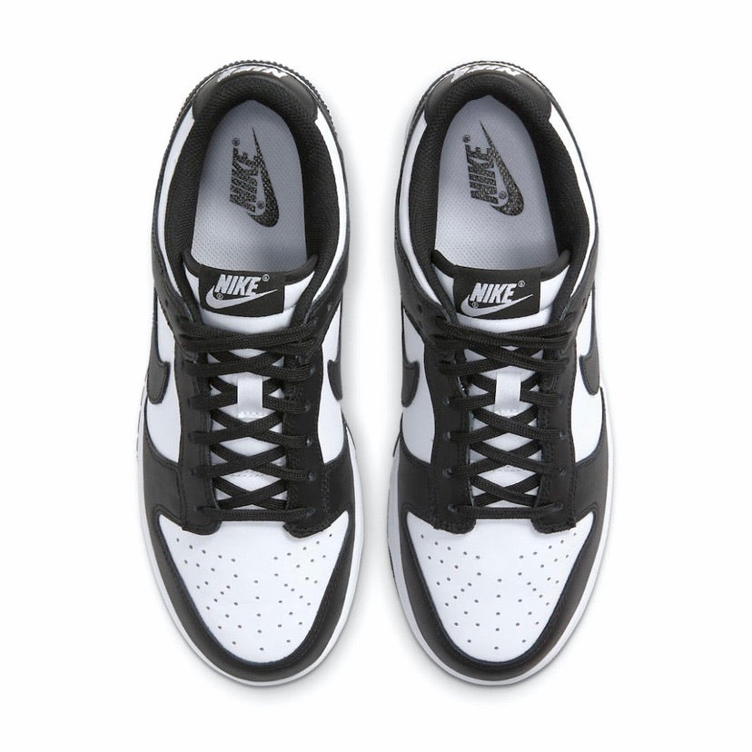 Men's Nike Dunk Low White Black White