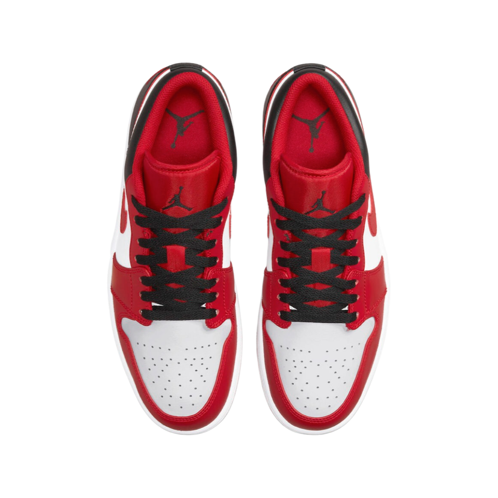 Air Jordan 1 Low Chicago Bulls Gym Red White Black