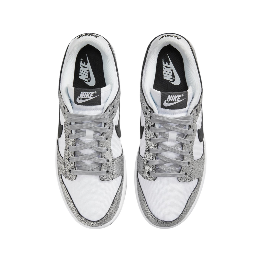 Nike Women's Dunk Low Metallic Silver Black White