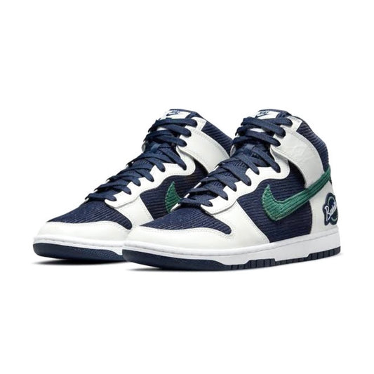 Dunk Hi Premium College Navy Noble Green