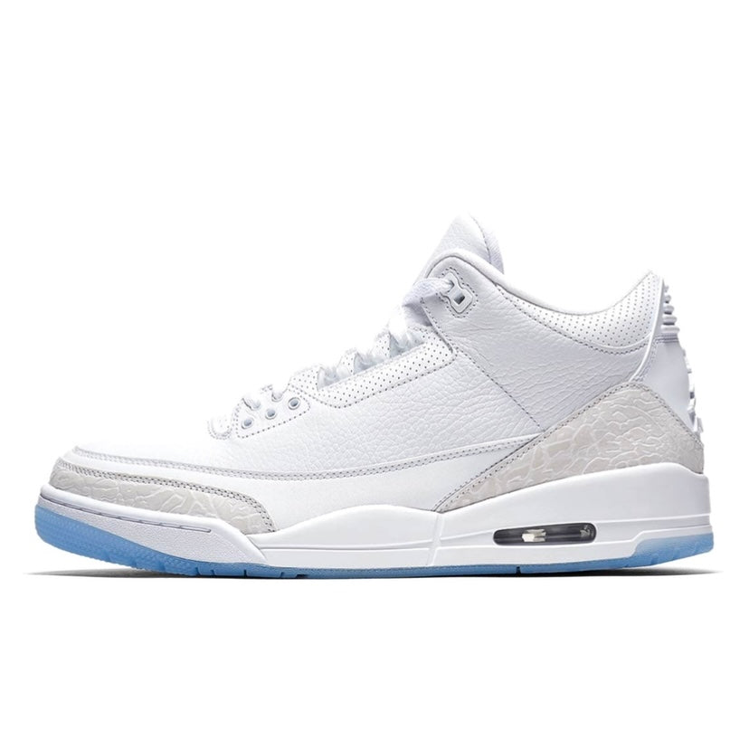 Air Jordan 3 Retro Pure White 2018 White White