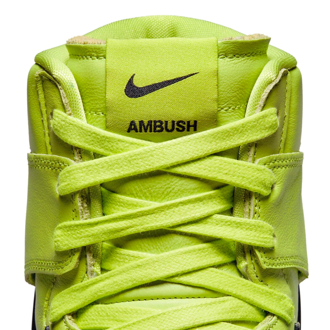 Nike x Ambush Dunk High Atomic Green Black Flash Lime