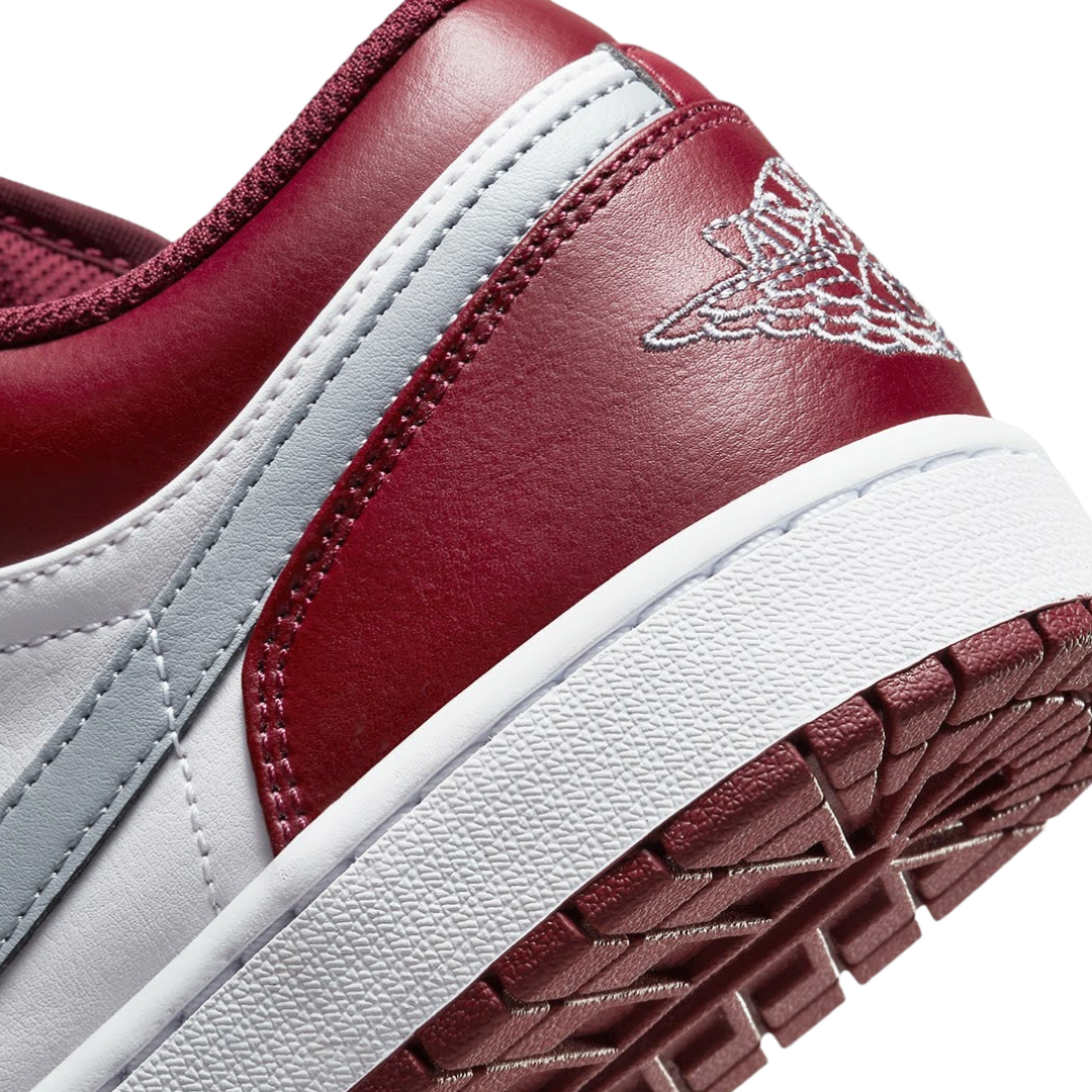 Air Jordan 1 Low Bordeaux Cherrywood White